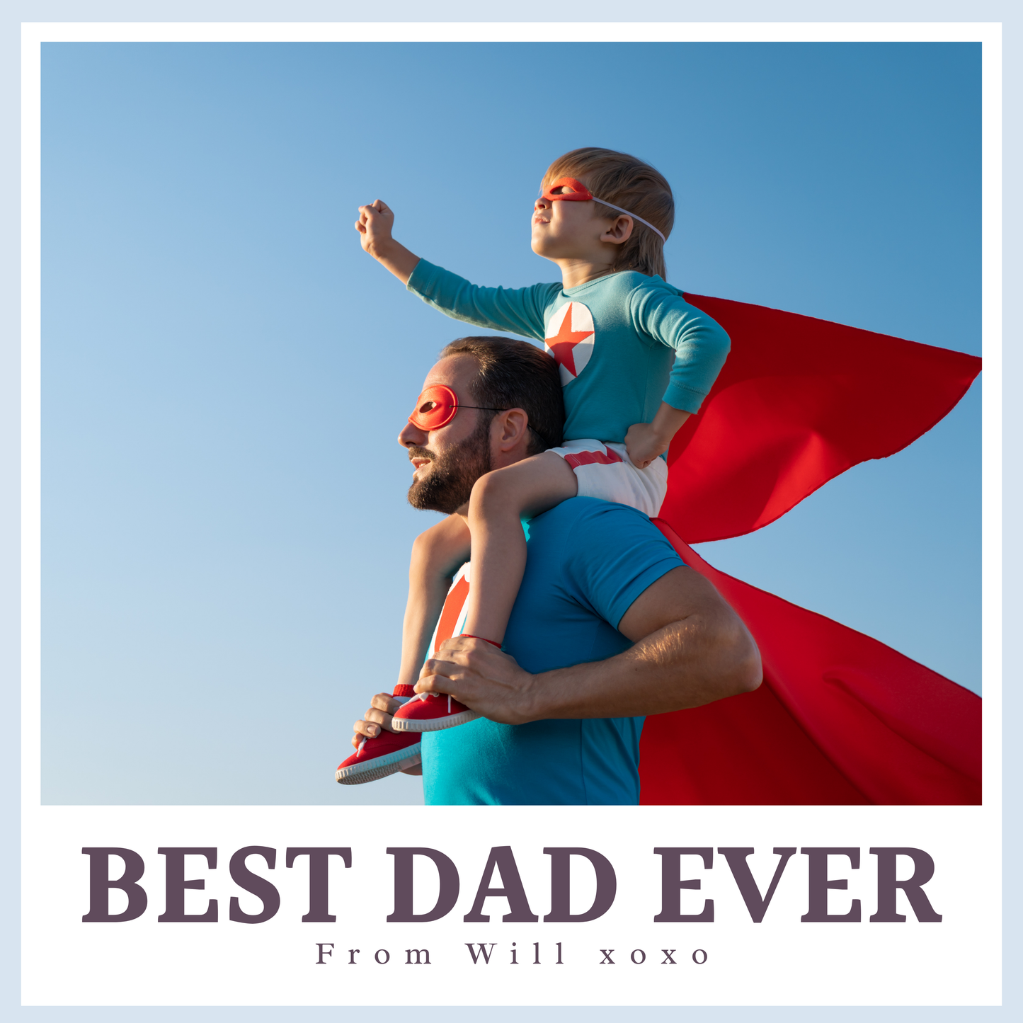 Custom Father's Day Photo Magnets