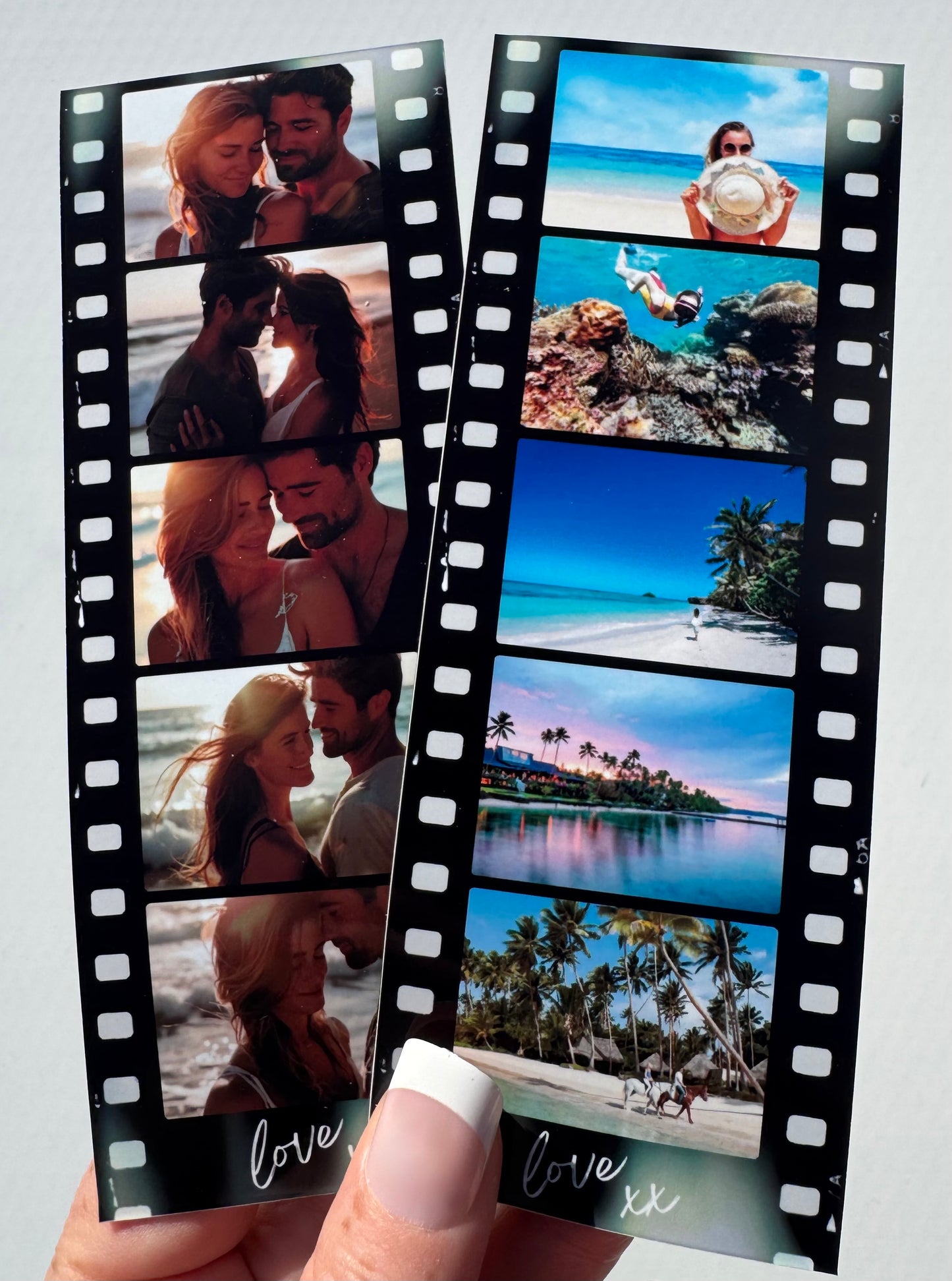 Retro Film Strip Photo Magnets