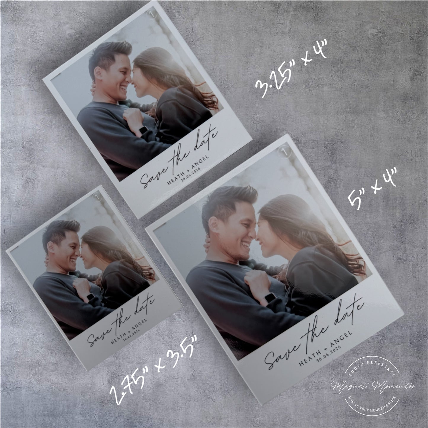 Custom Save The Date Magnets