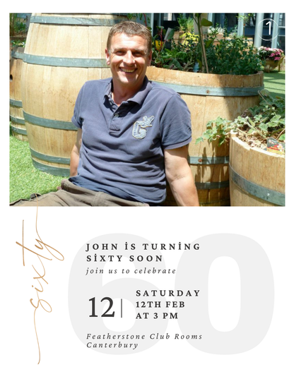 Custom Party Invite Magnets