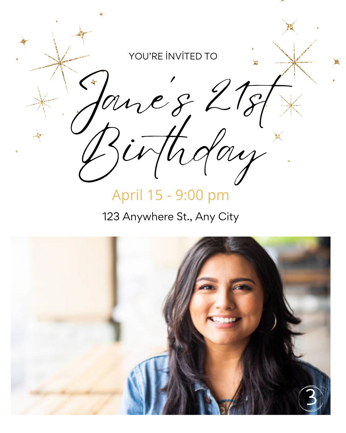 Custom Party Invite Magnets