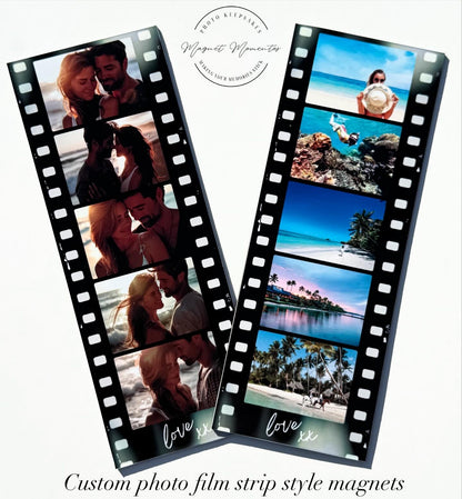 Retro Film Strip Photo Magnets