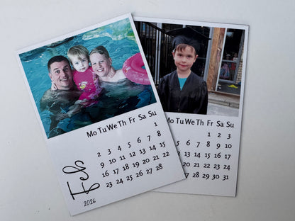 Custom Photo Calendar Magnets