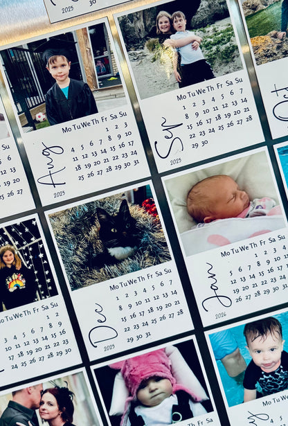 Custom Photo Calendar Magnets