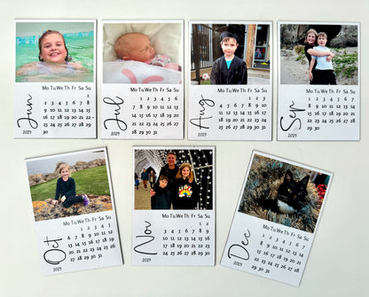Custom Photo Calendar Magnets