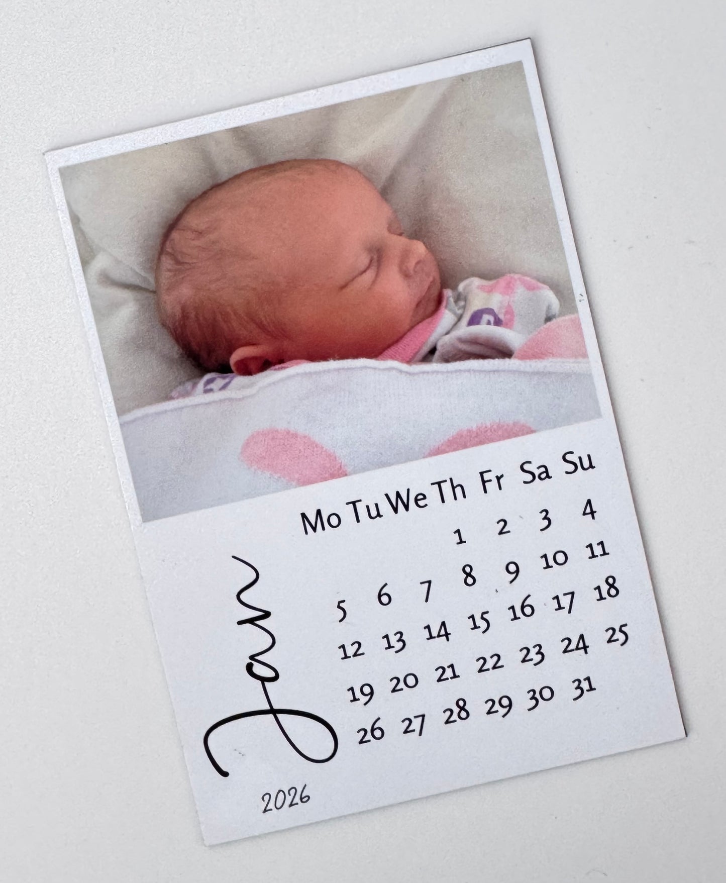 Custom Photo Calendar Magnets