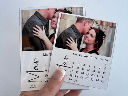 Custom Photo Calendar Magnets