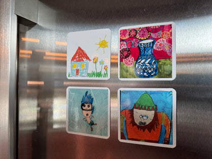 Kids Art Magnets