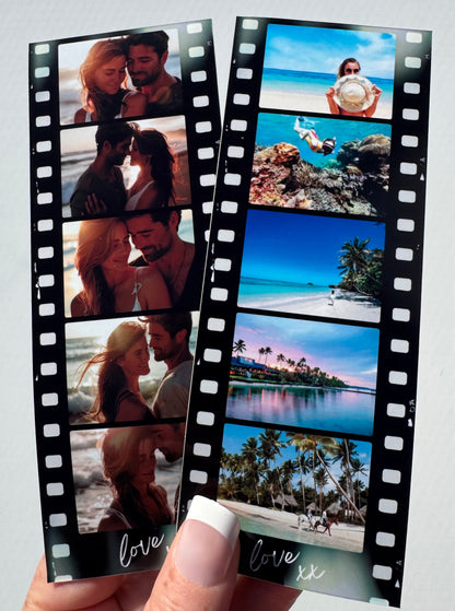 Retro Film Strip Photo Magnets
