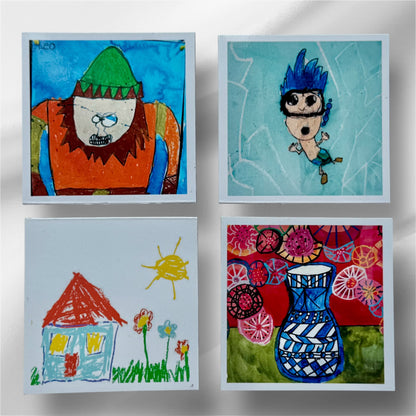Kids Art Magnets